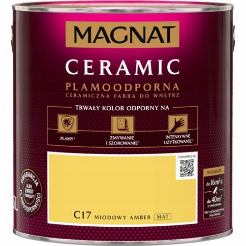 Pittura murale ceramica Magnat 2,5 l C17 Miele Ambrato opaco