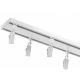 Bastone per tende BINARO DA SOFFITTO ALU SLIM profilo 250 cm