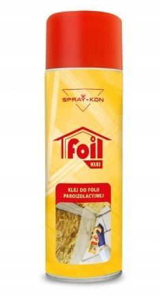 KLEJ SPRAY-KON FOIL DO MEMBRANE FOLII PAROISOLACJI