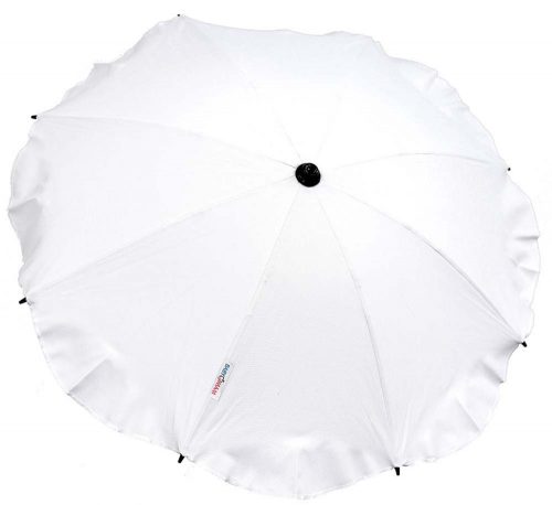  Ombrello per passeggino Bomix 64 cm bianco