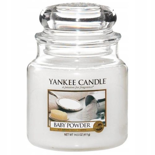  Candela tradizionale in paraffina Baby Powder Yankee Candle 1 pz.