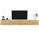 Mobile TV da parete Lindner Furniture 240 cm x 30 cm x 35 cm