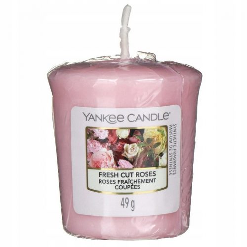  Candela tradizionale in paraffina ROSE FRESCHE TAGLIATE Yankee Candle 1 pz.