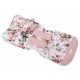  Inserto passeggino universale WAFER fiori rosa con cuscino