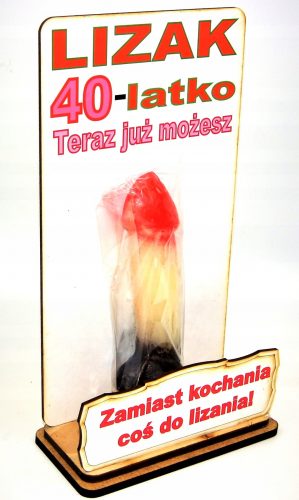  Divertente regalo per il 40° compleanno di lecca-lecca per una donna