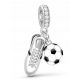  MD charms ciondolo tacchetti da calcio sport S925