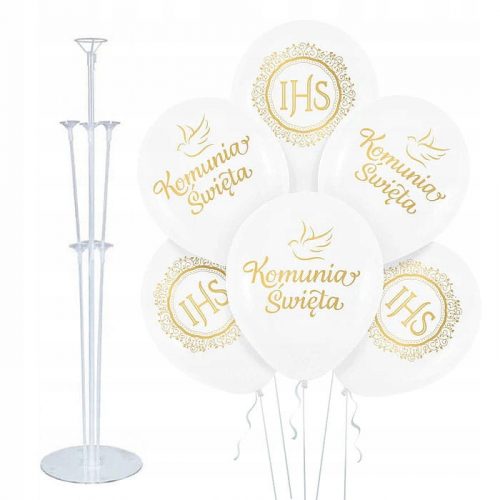  SET PALLONCINI BASE PRIMA COMUNIONE 8 PZ