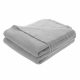 Coperta in lana Degatex 155 cm x 205 cm nei toni del grigio