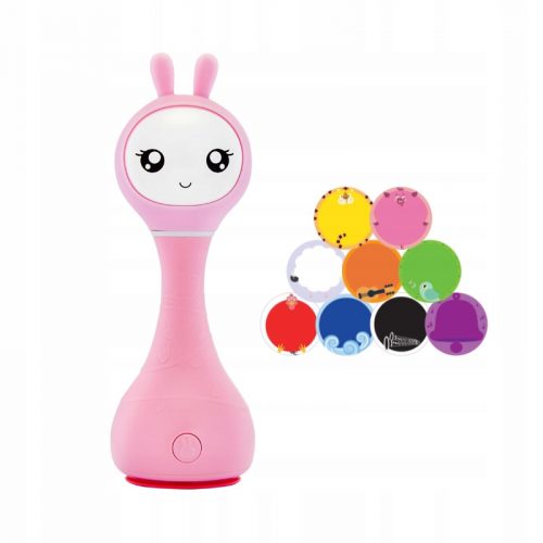  Sonaglio elettronico Alilo Smarty Bunny R1, rosa