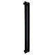  RADIATORE decorativo LOFT Slim 180x15 Struttura Nero Opaco 288W