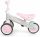  Bicicletta senza pedali Cariboo Friends rosa e grigia LJ-AS-007-P