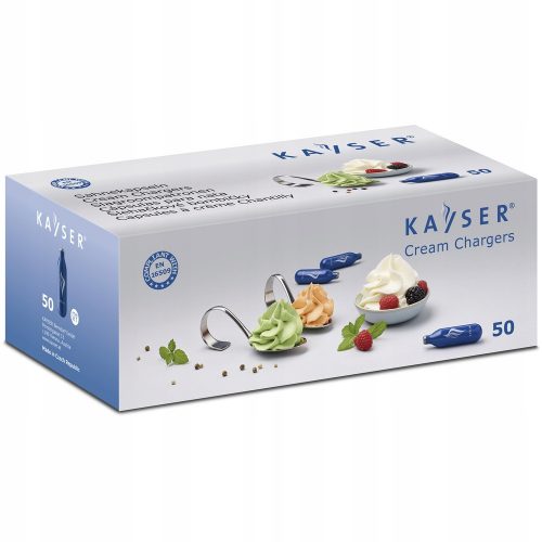  Cartucce sifone panna montata Kayser 1 l 50