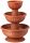  Vaso da fiori Form-Plastic 45 cm x 45 x 57,5 cm in plastica terracotta