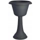  Vaso da fiori Form-Plastic 58 cm x 37 x 58 cm diametro 37 cm plastica nera