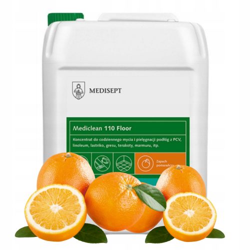 Medisept Mediclean MC 110 liquido per pavimenti 5 l arancione