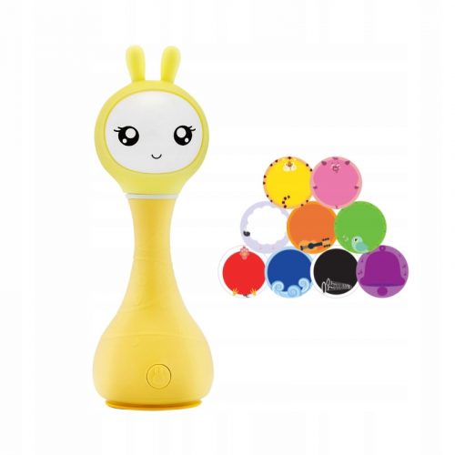  Sonaglio interattivo Alilo Smarty Bunny, giallo