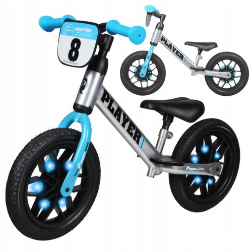  Bicicletta senza pedali Qplay Player 12" Blu