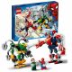  LEGO Super Heroes 76198 Mech Battle Spider e Dr