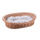  Cesta per cani Wicker World, sfumature di marrone, 66 cm x 47 cm