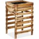  Box da balcone 38 x 36,5 cm in legno