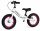  Bicicletta senza pedali Cariboo Adventure 12" Bianco, Rosa