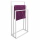 Szpak 002/W-16-3W-84B porta asciugamani 45x21x84 cm bianco