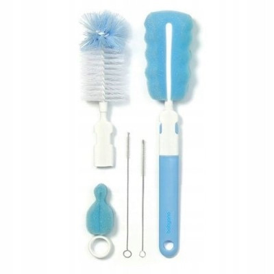  BabyOno Bottle Brush Set di spazzole per biberon e ciucci