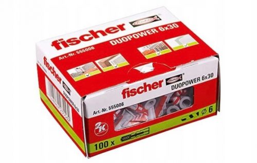 Tasselli per calcestruzzo Fischer 6 x 30 mm 100 pz.