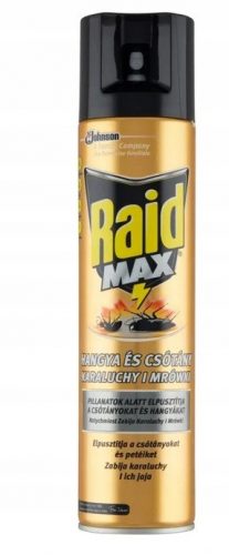  RAID MAX VERMI FORMICHE SCARAFAGGI MOLLE SPRAY