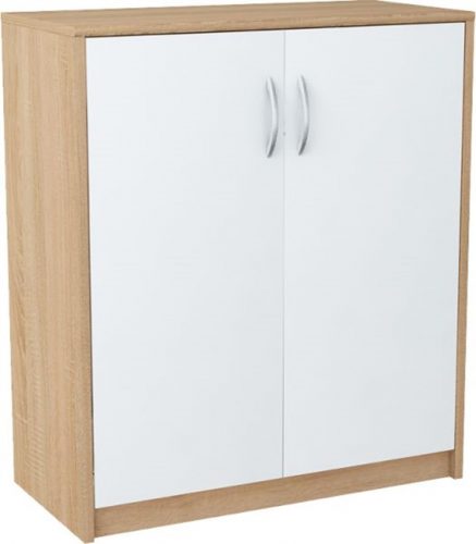  Matkam K2DBIAŁYSONOMAMATKAM cassettiera 74,01 x 35 x 85 cm bianco, rovere Sonoma opaco