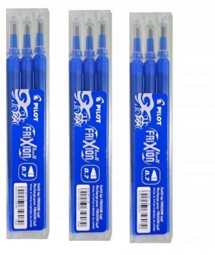  PILOT Frixion Inserto 0.7 Blu 9 pz