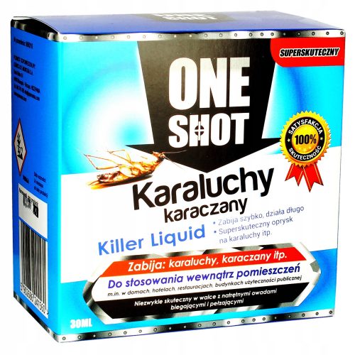  Liquido contro scarafaggi e mosche One Shot 0,03 kg 30 ml