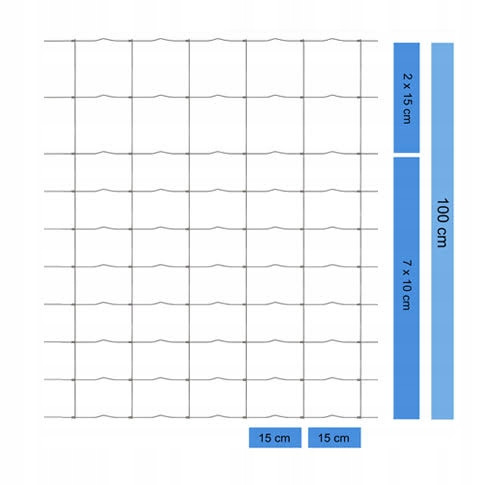 Rete per recinzione Siatmet 1x50 m