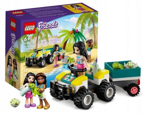  LEGO Friends 41697 Veicolo di salvataggio delle tartarughe