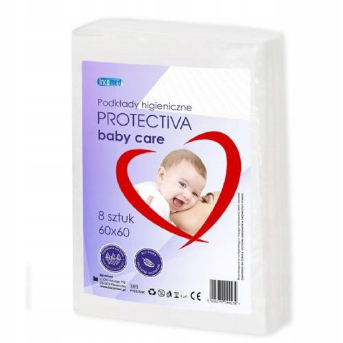  Assorbenti igienici Incoming Protectiva Baby Care 60 x 60 cm 8 pz.