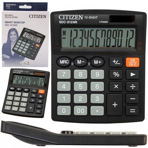  Calcolatrice da ufficio Citizen SDC-812BN