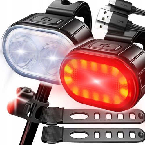  Illuminazione per bicicletta Luce per bicicletta 800 lm USB