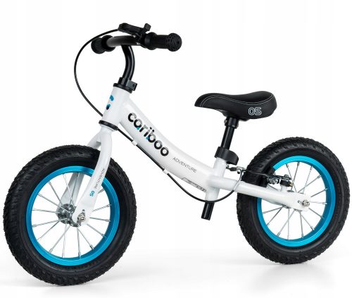  Bici senza pedali Cariboo Adventure 12" Bianco, Blu