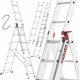 Scala Alve 5,1 m alluminio 3 x 7 fino a 150 kg