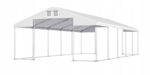 Tenda da giardino, padiglione - Tetto per tenda 6x10 Telo DAS PVC 560 g/m2