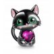  MD CHARMS ciondolo gatto nero gatto nero | S925