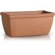  Vaso da fiori Polnix 43 cm x 19 x 17 cm diametro 19 cm ceramica tonalità del marrone e del beige