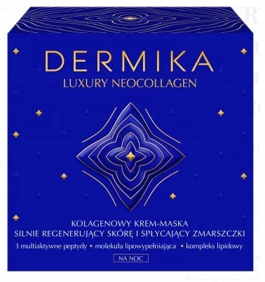  Dermika Neocollagen 1 SPF crema viso nutriente notte 50 ml