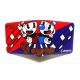  PORTAFOGLIO SCUOLA CUPHEAD, 5 SCOMPARTI + PICCOLO SPESE