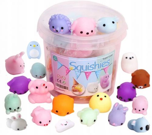  MOCHI SQUISHY FIDGET GNIOTKI POP IT GNIOTEK 24pz