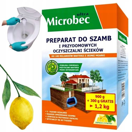 Agente per pozzo nero, fossa settica - Polvere per preparazione fosse settiche Bros 1,2 kg