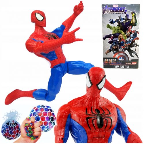  Action Figure Spider-Man Toy Sound 30cm Avengers Arti mobili + Gratis