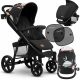  Passeggino Lionelo Annet Plus Lovin' + Protezione solare per finestrini auto. 2 Ombrelloni Lionelo