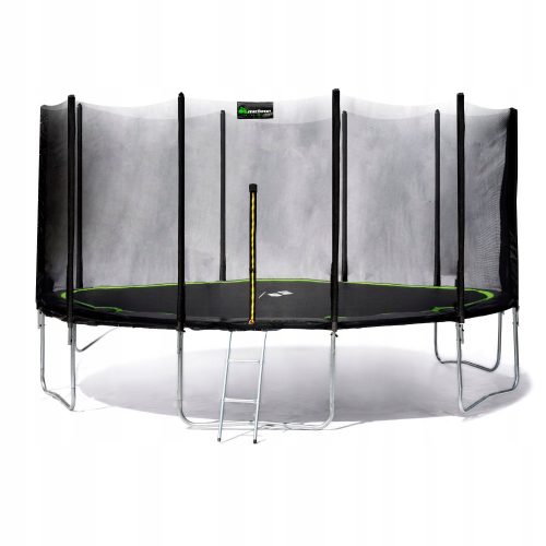 Trampolino - Trampolino elastico Meteor 480 cm FT 16 con rete (487-500 cm)