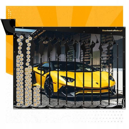 In regalo una supercar Lamborghini | Salvadanaio per il 5